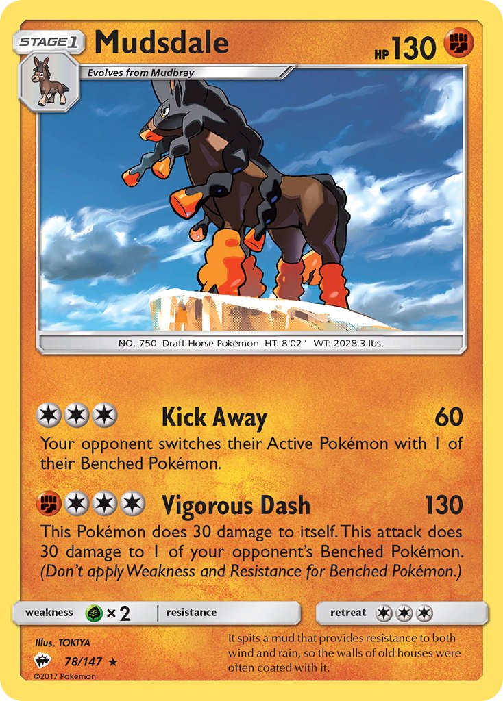 Mudsdale - Pokémon TCG - MoxLand