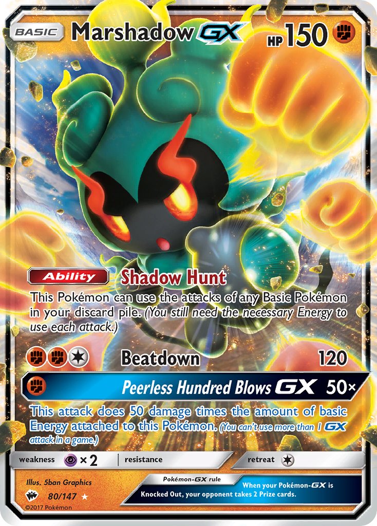 Marshadow GX - Pokémon TCG - MoxLand