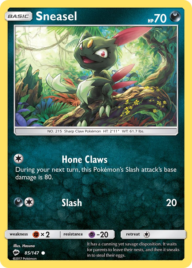 Sneasel - Pokémon TCG - MoxLand