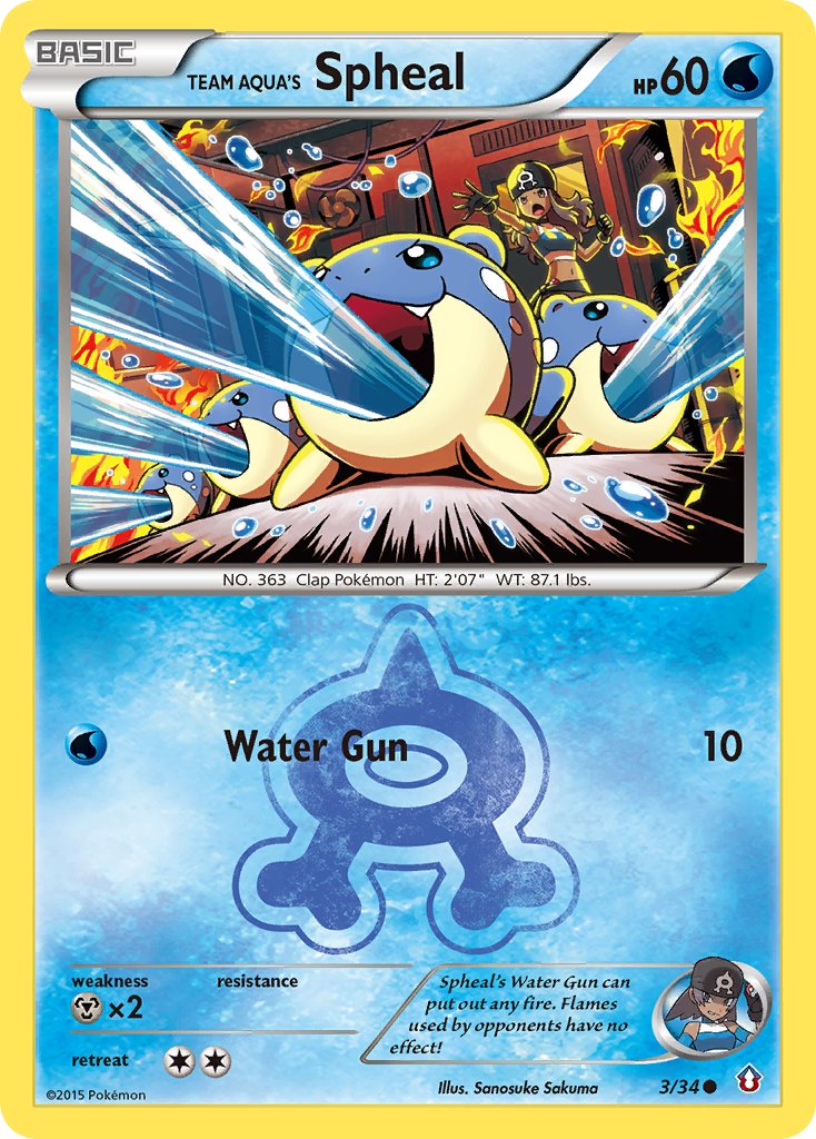 Spheal da Equipe Aqua - Pokémon TCG - MoxLand