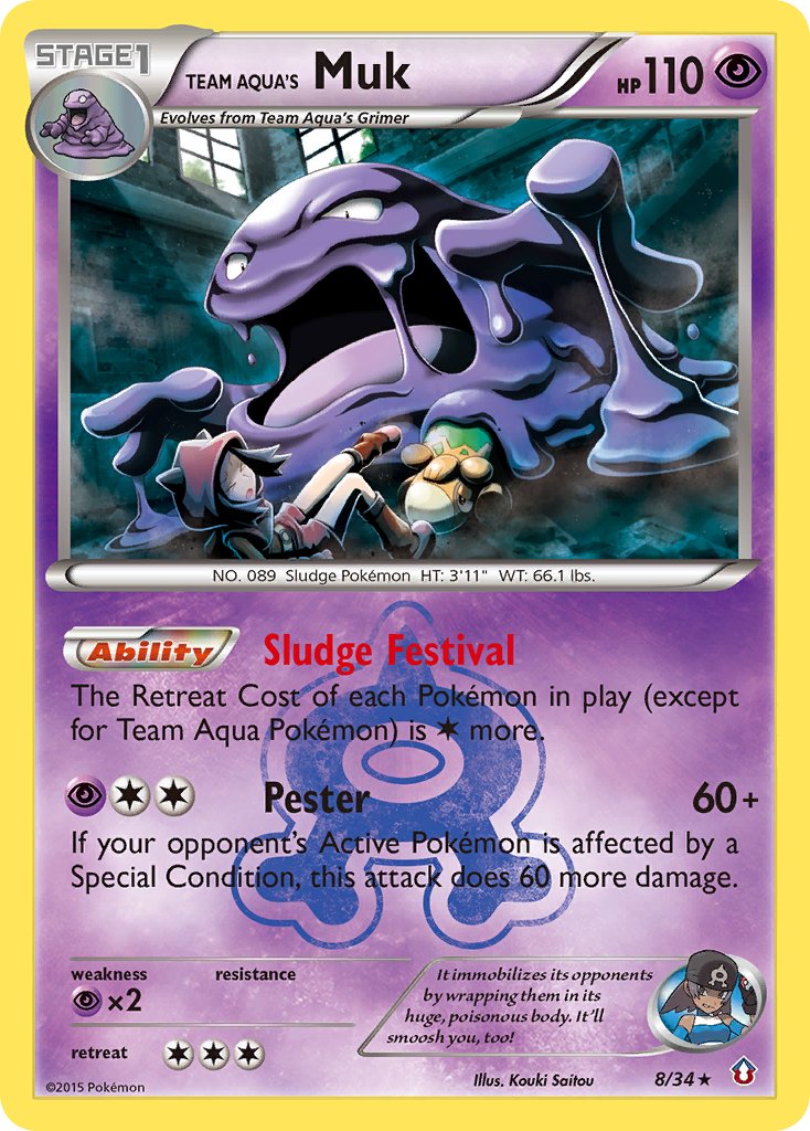 Muk da Equipe Aqua - Pokémon TCG - MoxLand