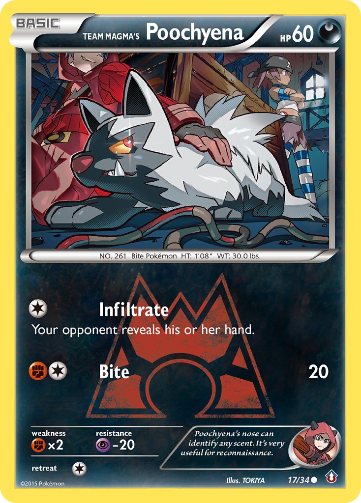 Poochyena da Equipe Magma - Pokémon TCG - MoxLand