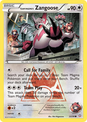 Zangoose da Equipe Magma - Pokémon TCG - MoxLand