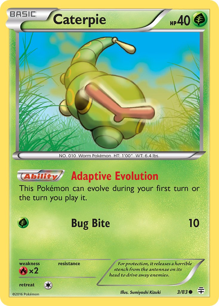 Caterpie - Pokémon TCG - MoxLand