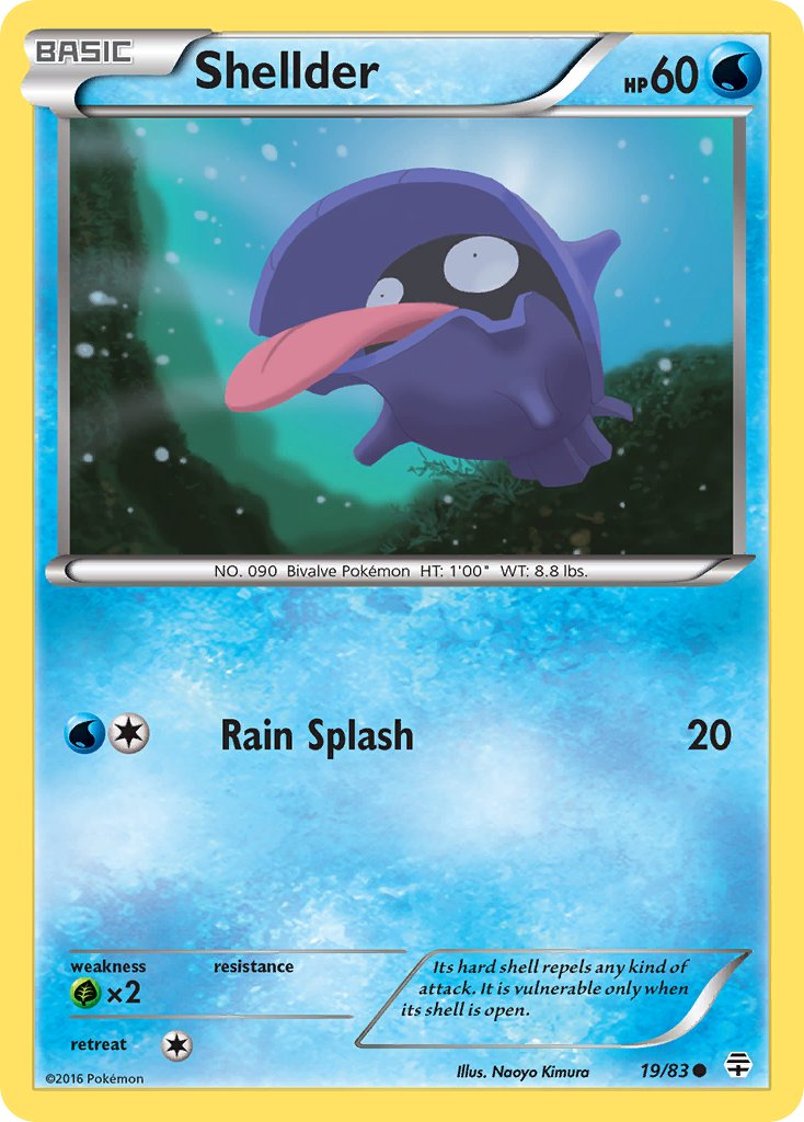 Shellder - Pokémon TCG - MoxLand