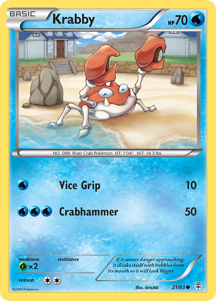 Krabby - Pokémon TCG - MoxLand