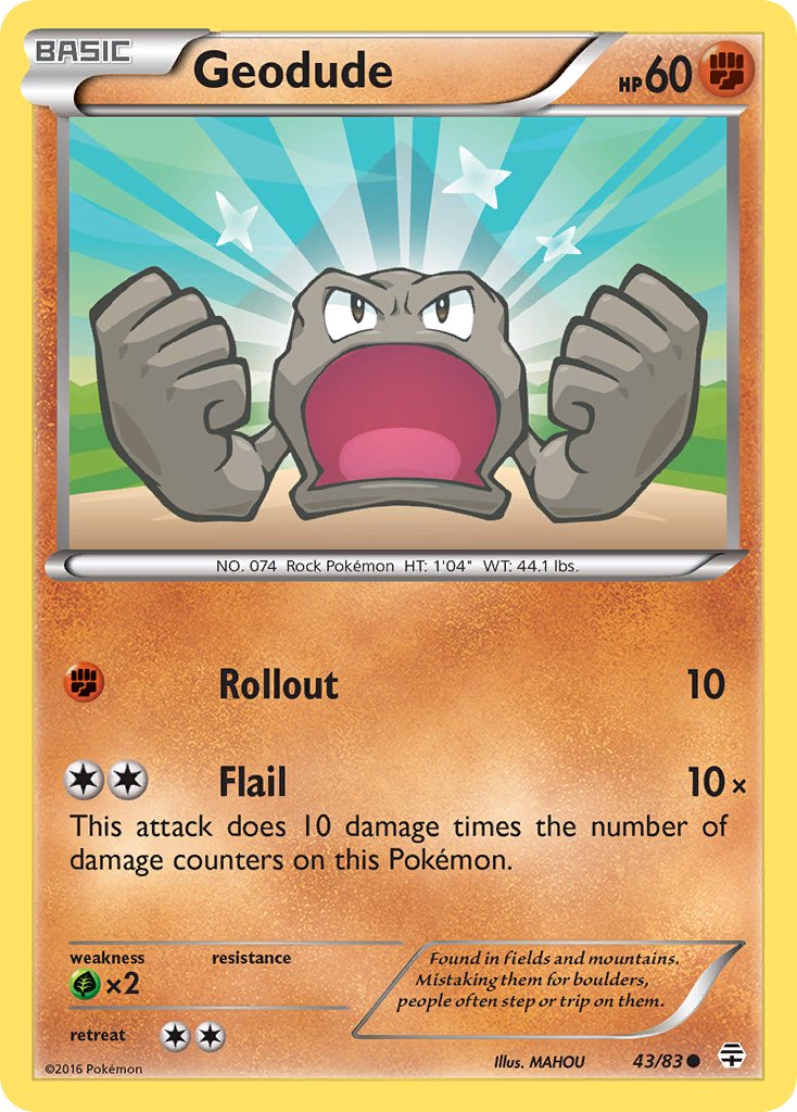 Geodude - Pokémon TCG - MoxLand