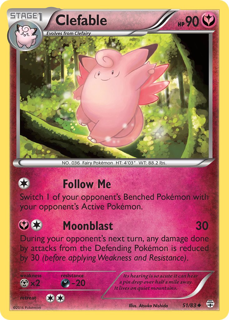 Clefable - Pokémon TCG - MoxLand