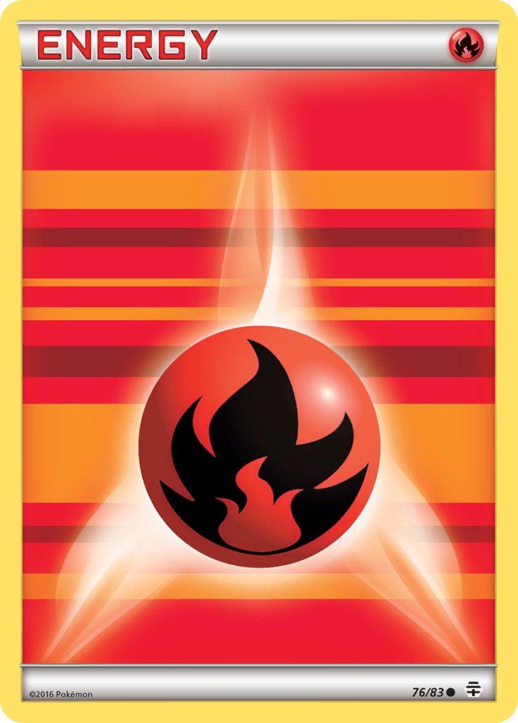 Energia de Fogo - Pokémon TCG - MoxLand