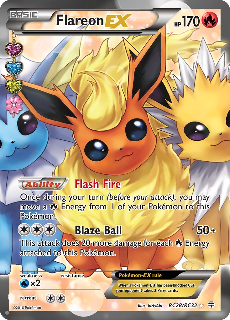 Flareon EX - Pokémon TCG - MoxLand