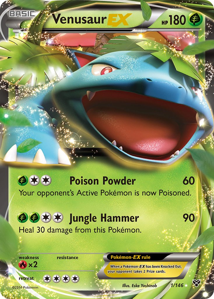 Venusaur EX - Pokémon TCG - MoxLand