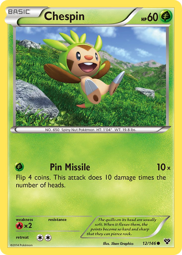 Chespin - Pokémon TCG - MoxLand