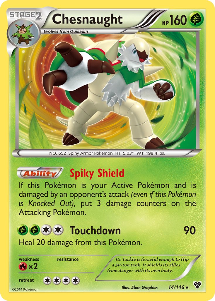 Chesnaught - Pokémon TCG - MoxLand