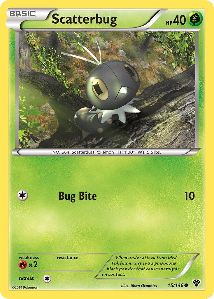 Scatterbug - Pokémon TCG - MoxLand