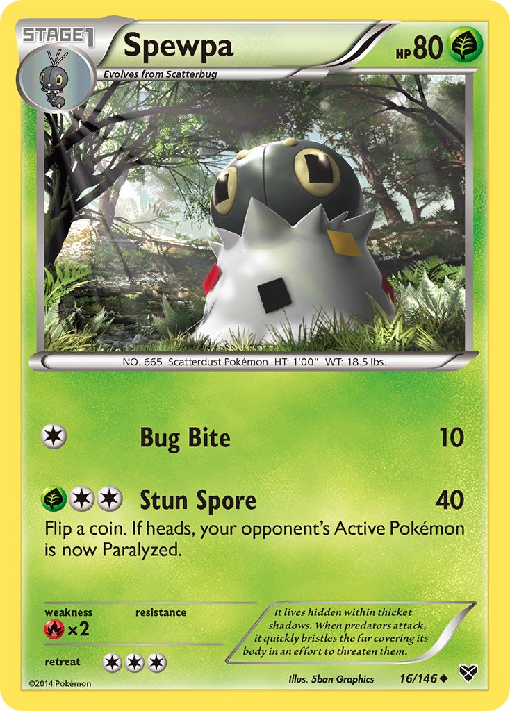 Spewpa - Pokémon TCG - MoxLand