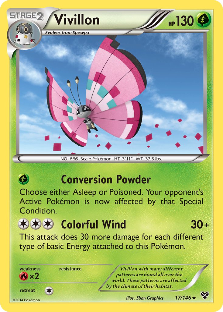 Vivillon - Pokémon TCG - MoxLand