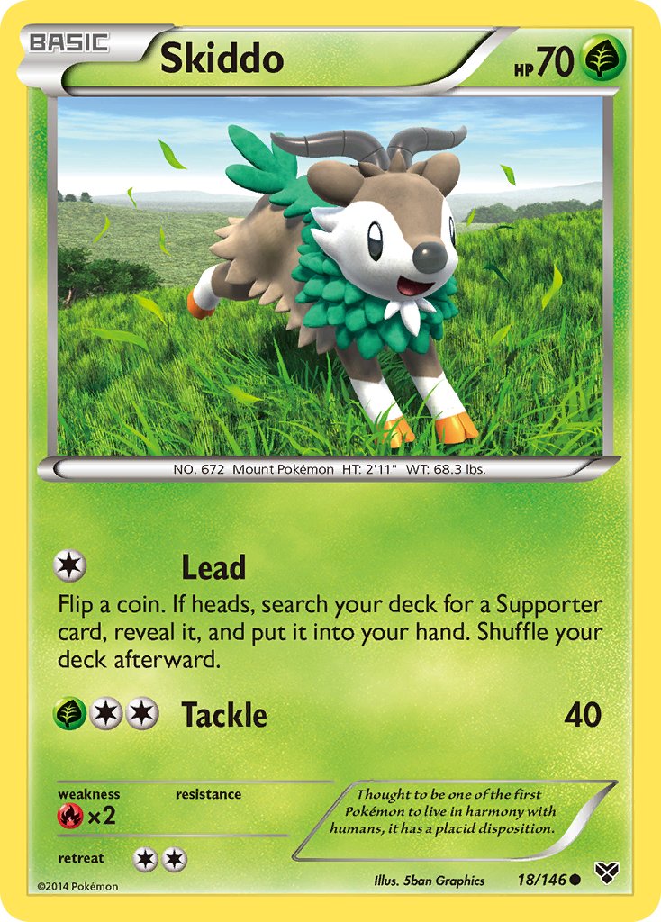 Skiddo - Pokémon TCG - MoxLand