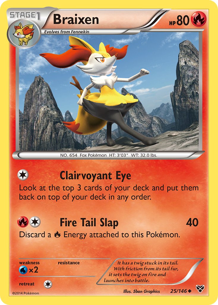 Braixen - Pokémon TCG - MoxLand