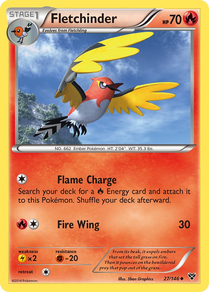 Fletchinder - Pokémon TCG - MoxLand