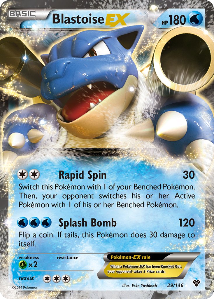 Blastoise EX - Pokémon TCG - MoxLand