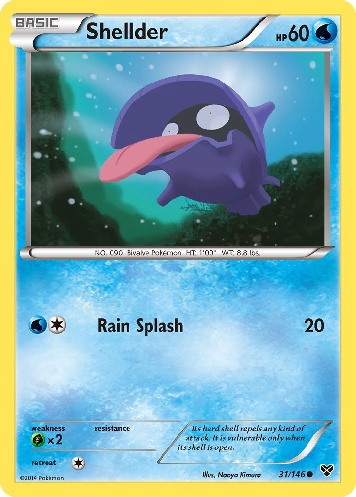 Shellder - Pokémon TCG - MoxLand