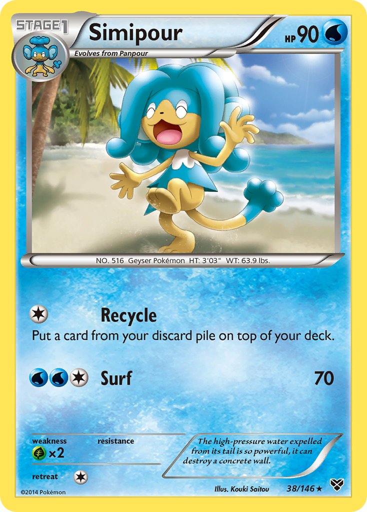 Simipour - Pokémon TCG - MoxLand