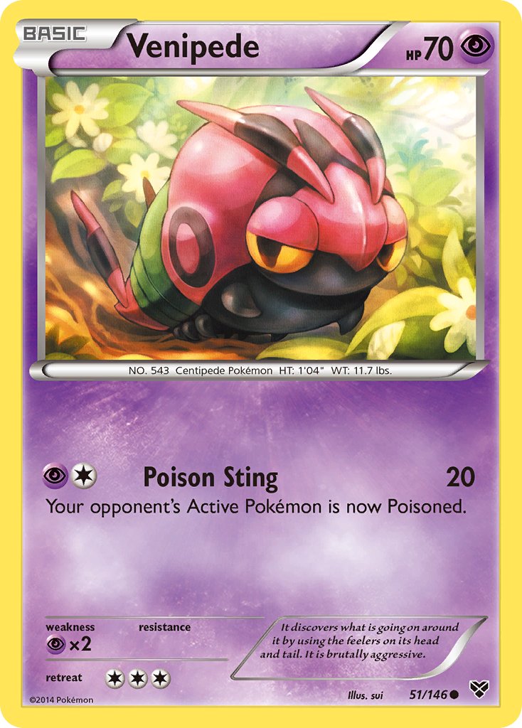 Venipede - Pokémon TCG - MoxLand