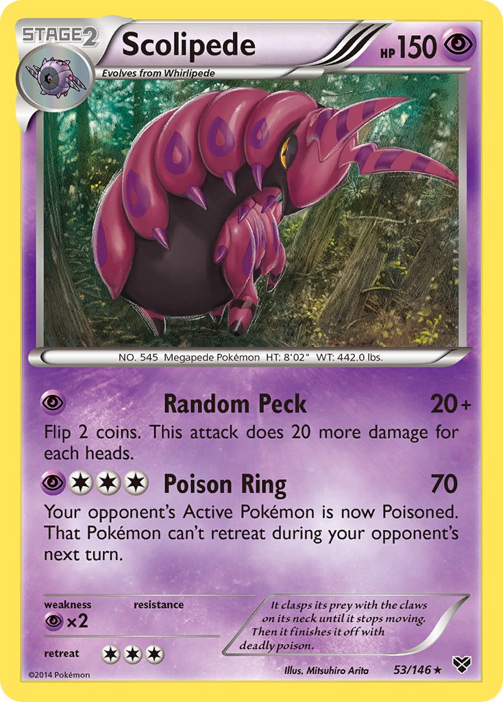 Scolipede - Pokémon TCG - MoxLand