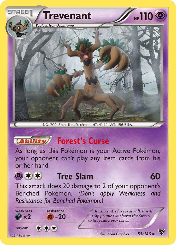 Trevenant - Pokémon TCG - MoxLand