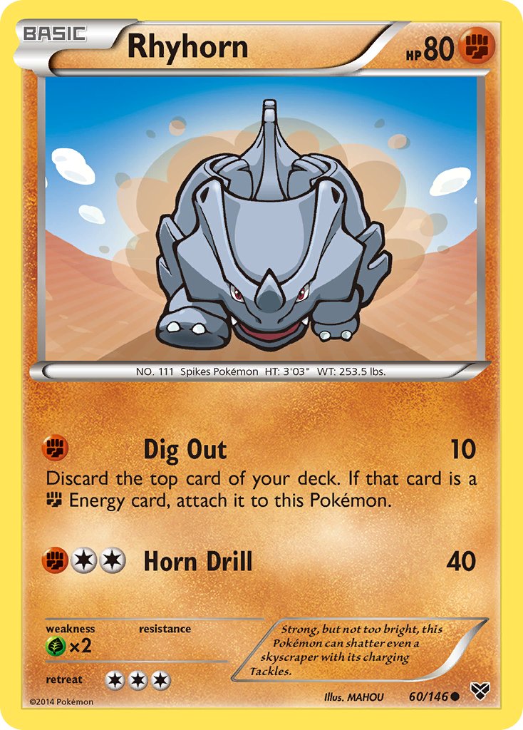 Rhyhorn - Pokémon TCG - MoxLand