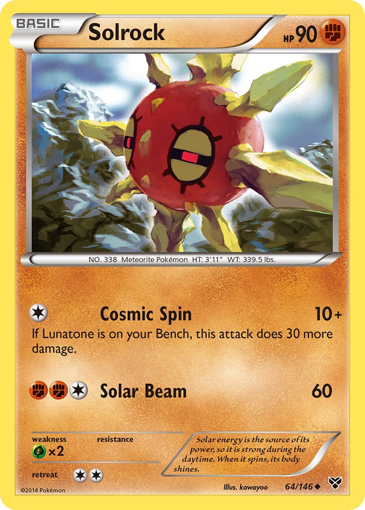 Solrock - Pokémon TCG - MoxLand