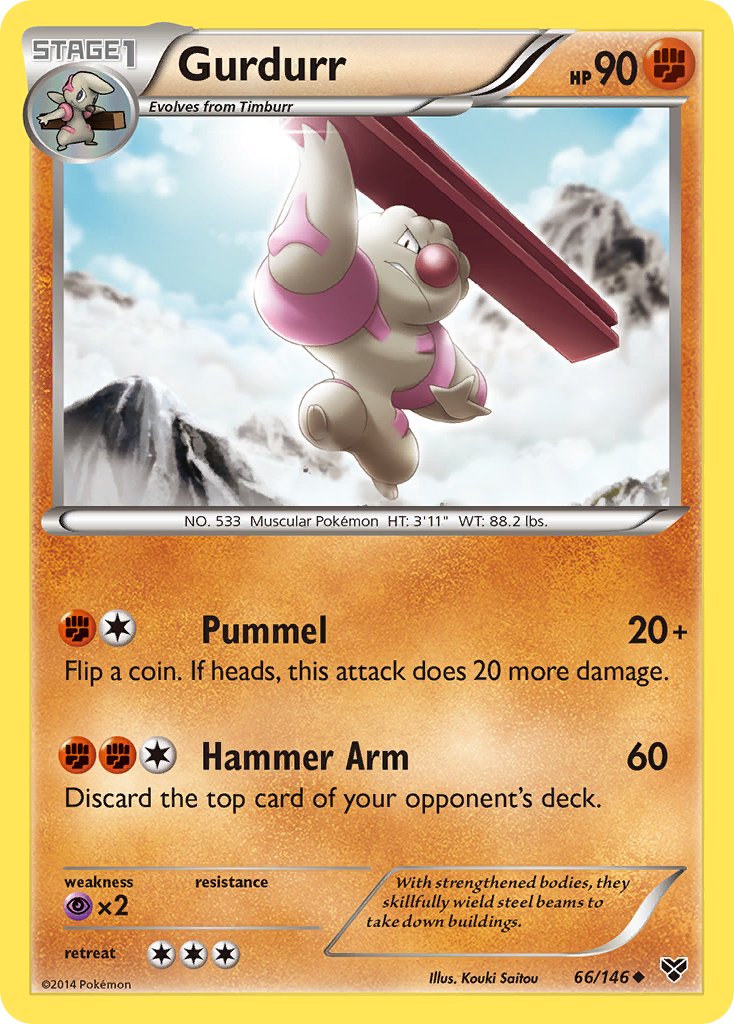 Gurdurr - Pokémon TCG - MoxLand