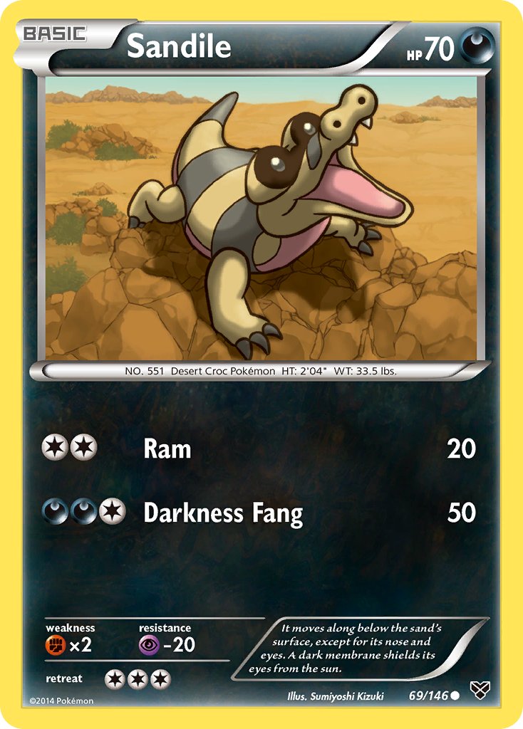 Sandile - Pokémon TCG - MoxLand