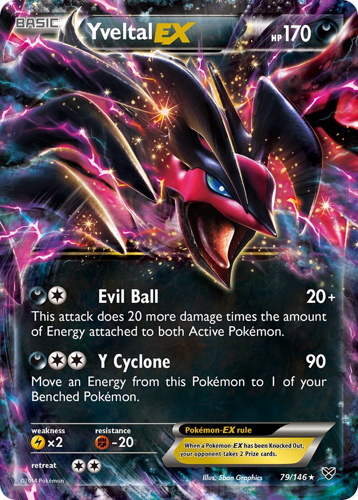 Yveltal EX - Pokémon TCG - MoxLand