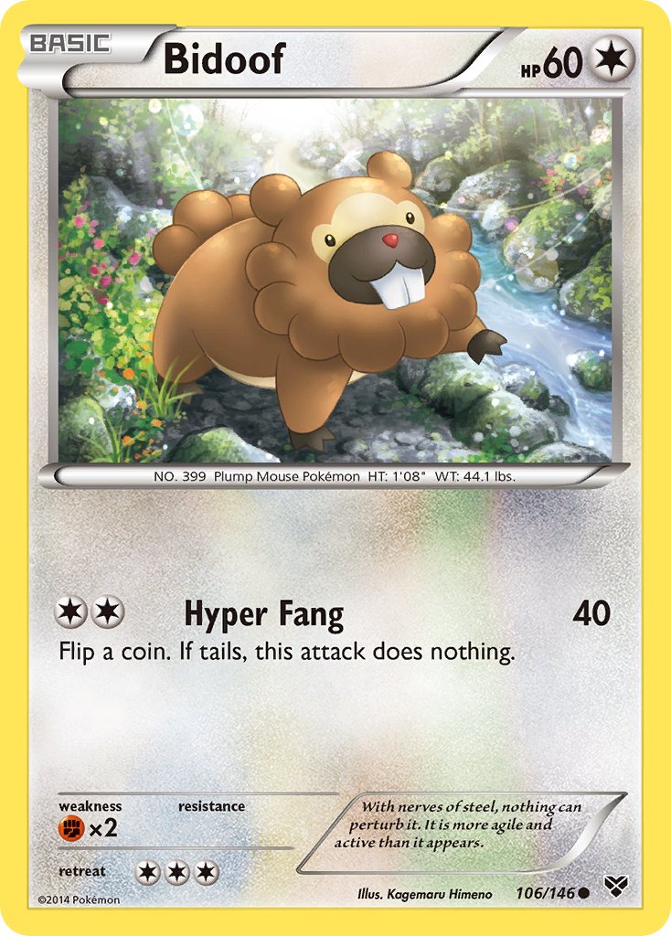 Bidoof - Pokémon TCG - MoxLand