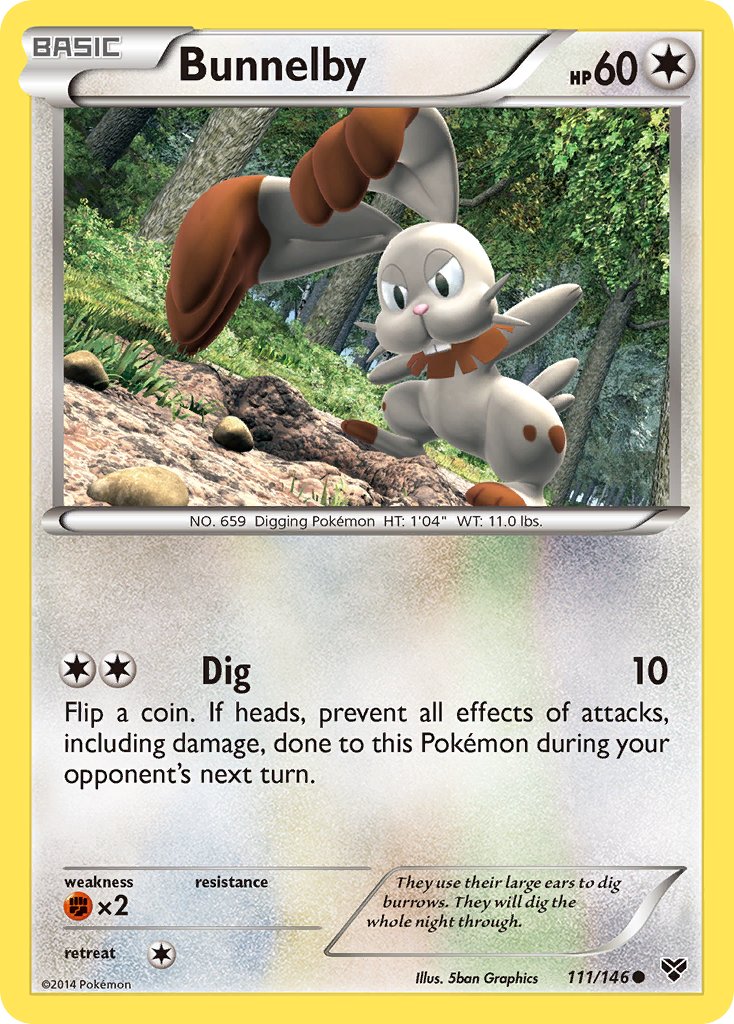 Bunnelby - Pokémon TCG - MoxLand