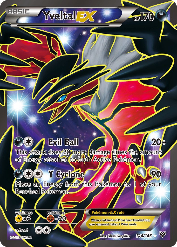 Yveltal EX - Pokémon TCG - MoxLand