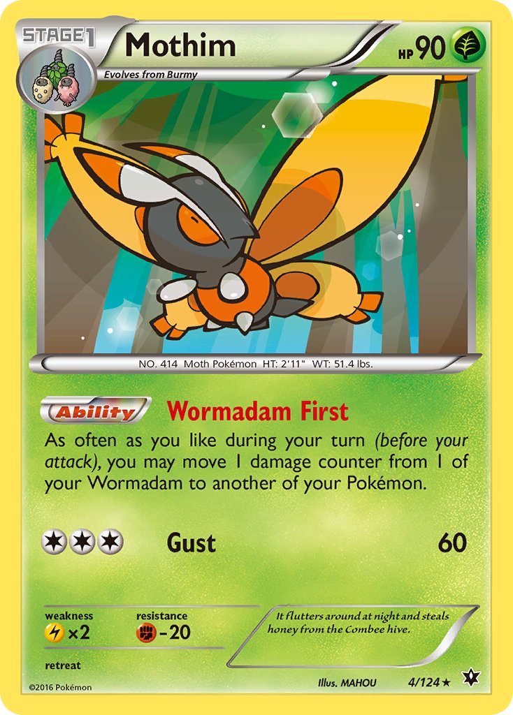 Mothim - Pokémon TCG - MoxLand