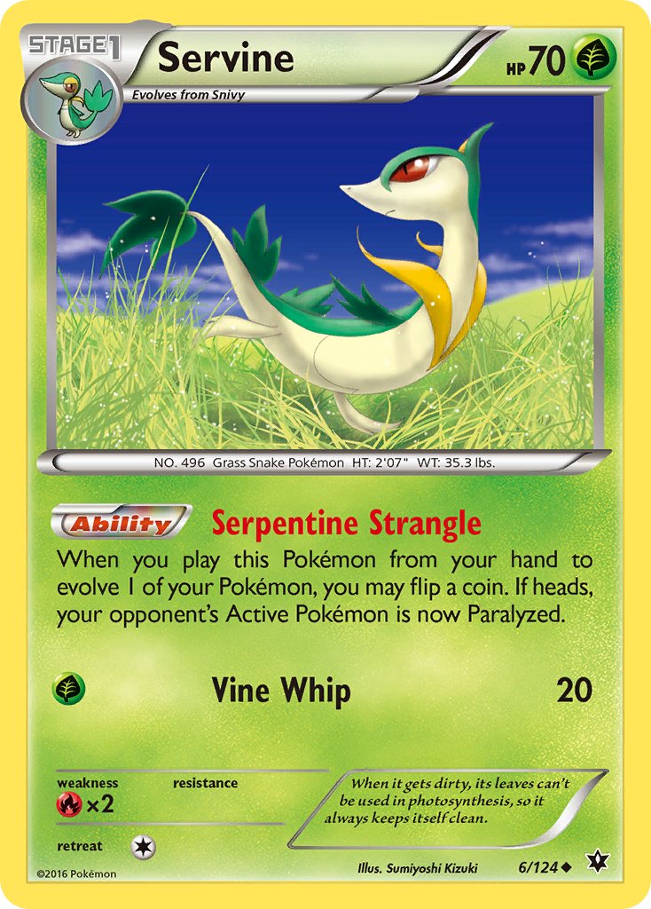 Servine - Pokémon TCG - MoxLand