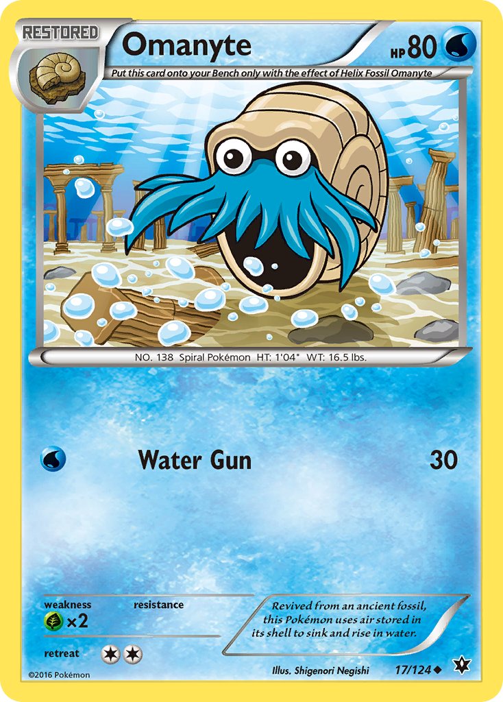 Omanyte - Pokémon TCG - MoxLand