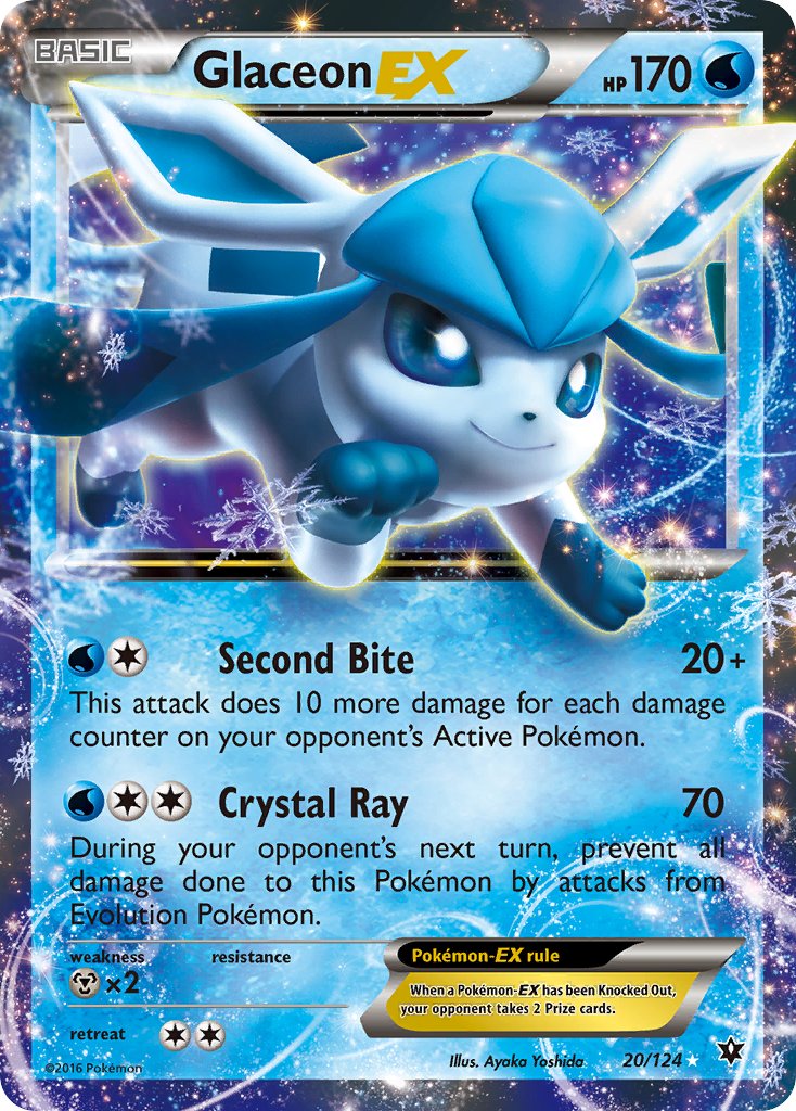 Glaceon EX - Pokémon TCG - MoxLand