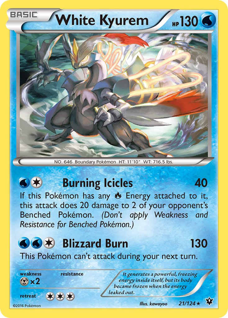 White Kyurem - Pokémon TCG - MoxLand