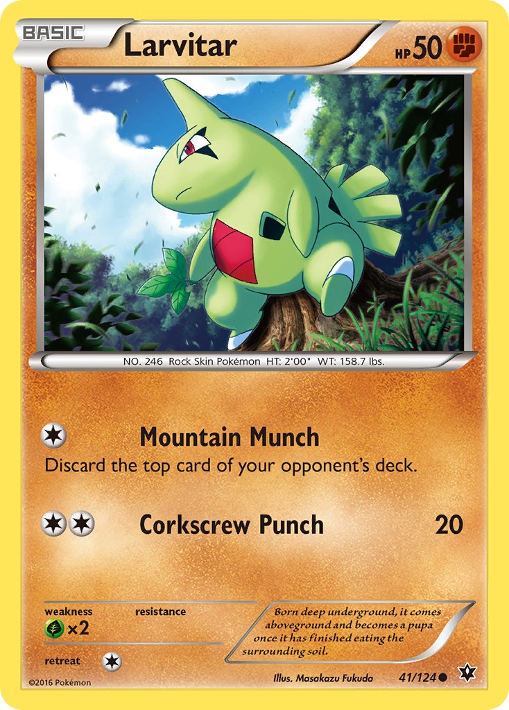 Larvitar - Pokémon TCG - MoxLand