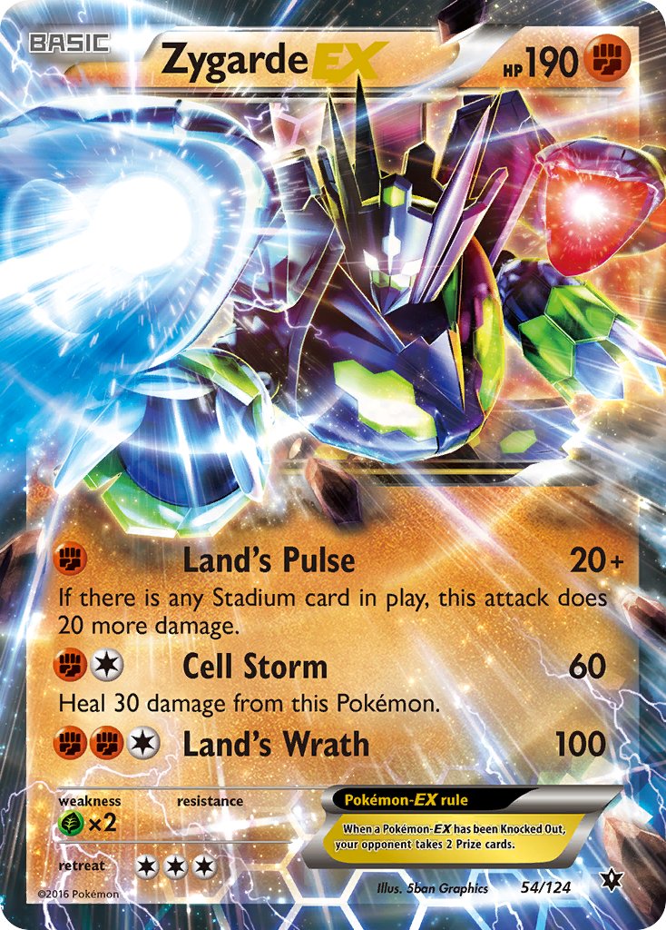 Zygarde EX - Pokémon TCG - MoxLand