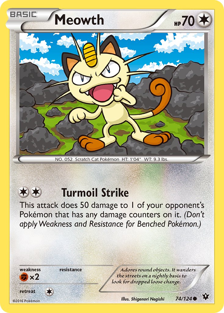 Meowth - Pokémon TCG - MoxLand