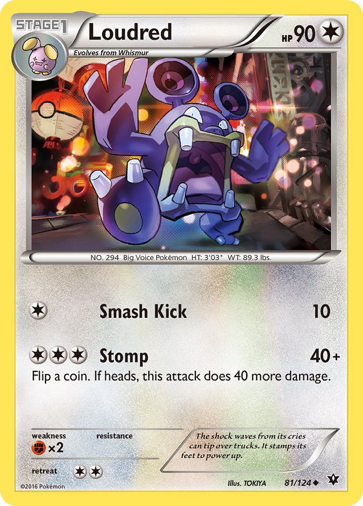 Loudred - Pokémon TCG - MoxLand