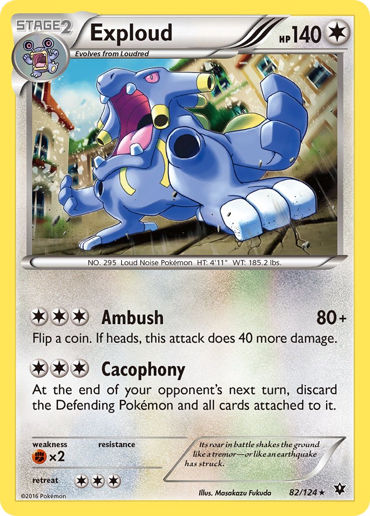 Exploud - Pokémon TCG - MoxLand