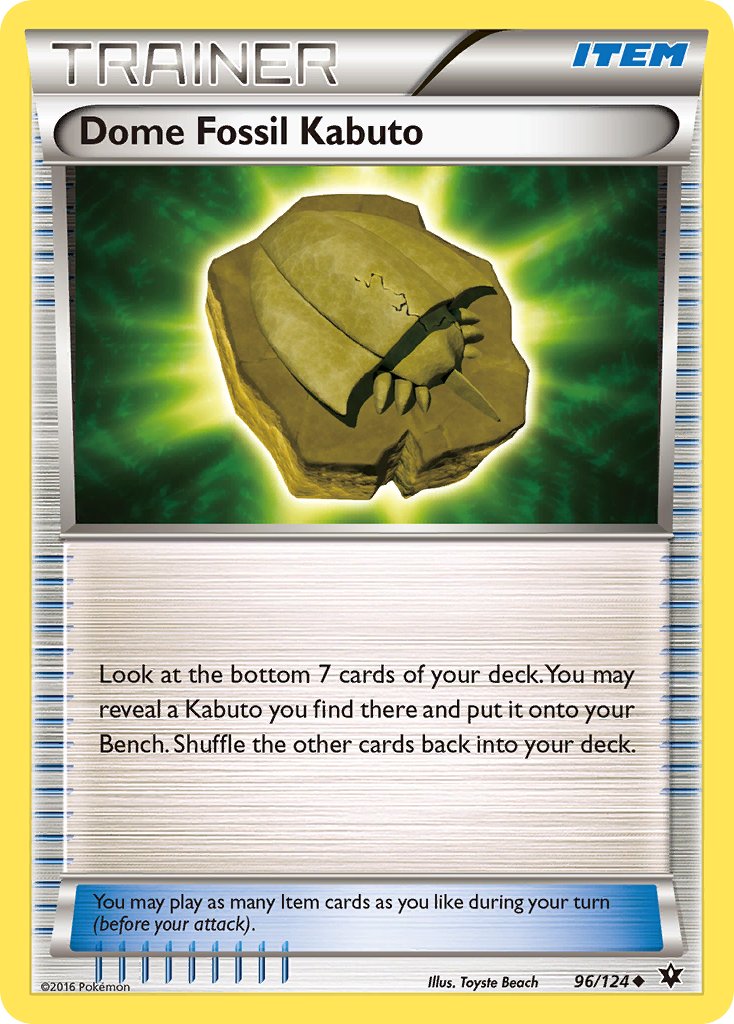 Fóssil Cúpula de Kabuto - Pokémon TCG - MoxLand