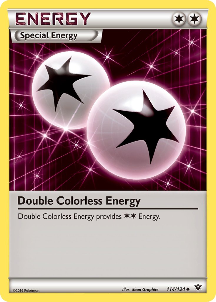 Energia Incolor Dupla - Pokémon TCG - MoxLand