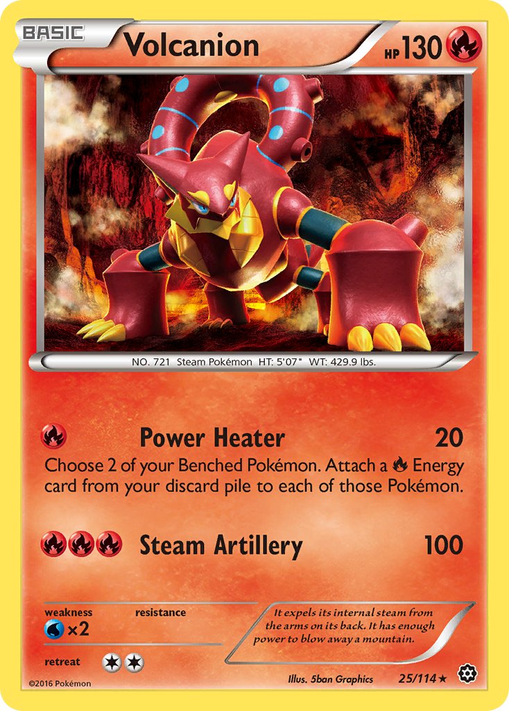 Volcanion - Pokémon TCG - MoxLand